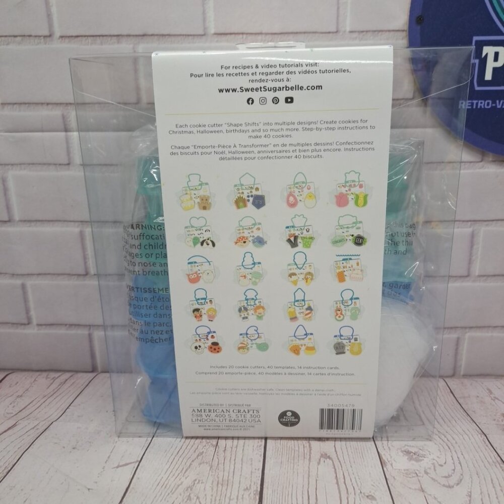 Sweet Sugarbelle Shape Shifters Cookie Cutter Set 1 – 74pcs Bakery Tools NIB - Picture 3 of 5